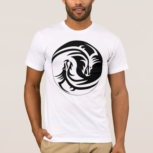 Camiseta Yin Yang Dragon (Frente)