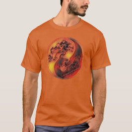 Camiseta yin yang flames 2020