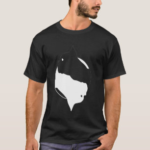 Camiseta Yin Yang French Bulldog Frenchie Symbol Meditatio