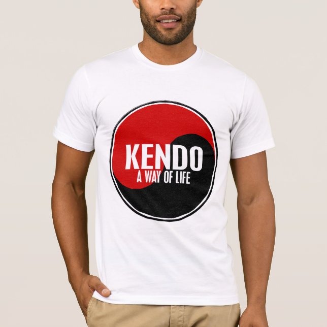 Camiseta Yin Yang Kendo (Frente)