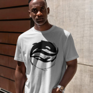 Camiseta Yin Yang Killer Whales