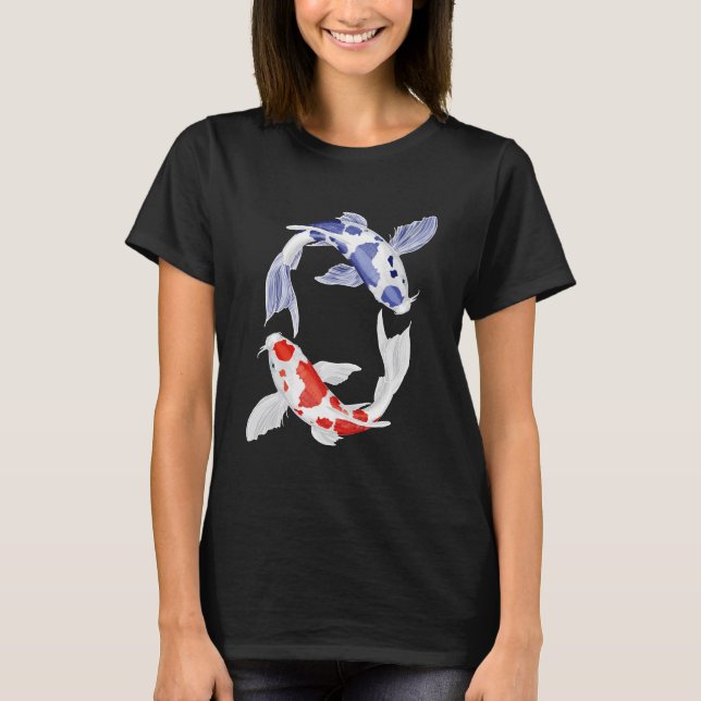 Camiseta Yin Yang Koi (Frente)
