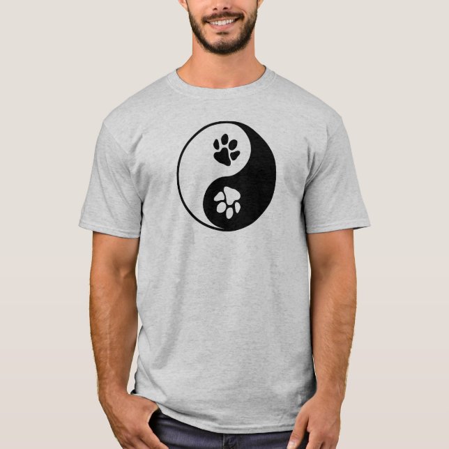 Camiseta Yin Yang Paw (Frente)