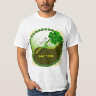 Camiseta Yin Yang Shamrock