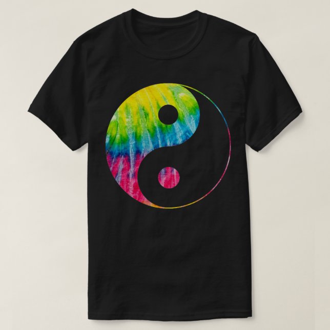 Camiseta Yin Yang Tie Dye (Frente do Design)