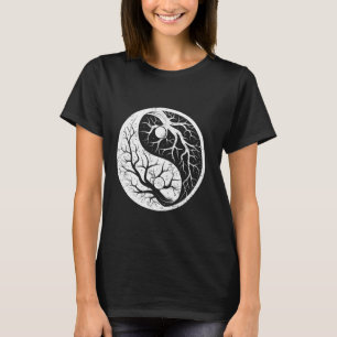 Camiseta Ying e Yang Trees China - Símbolos Chineses