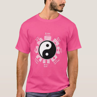 Camiseta Ying Yang Chinês Tai Chi Yin Gift Feng Shui Bagua