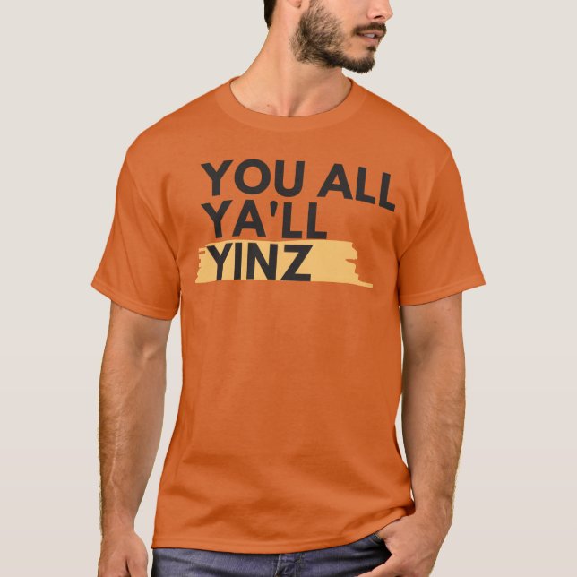 Camiseta Yinz vintage (Frente)