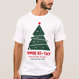 Camiseta Yippee Ki Yay Nakatomi plaza Electric christmas