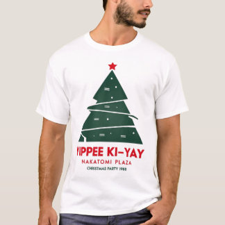 Camiseta Yippee Ki Yay Nakatomi plaza Electric christmas