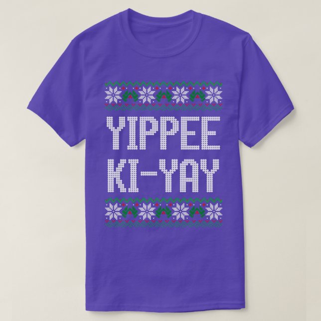 Camiseta Yippee KiYay (Frente do Design)