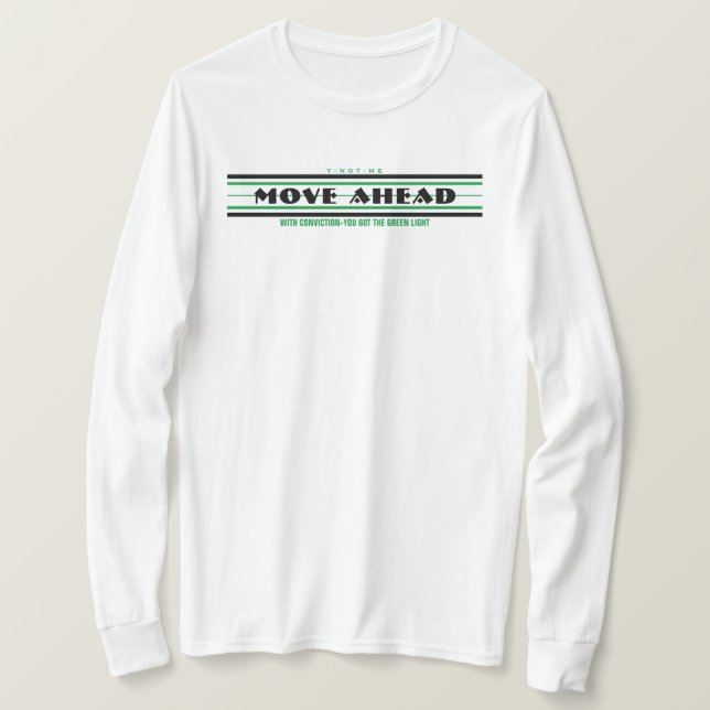 CAMISETA YNOTME VÁ EM FRENTE COM CONDENAÇÃO (Frente do Design)