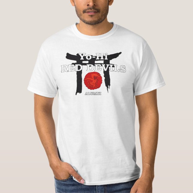 Camiseta Yo-Hi Red Devils Japão Alumni (Frente)