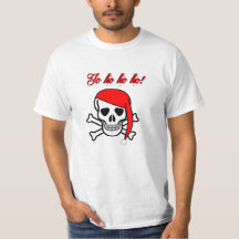 Yo ho ho ho - caveira e ossos cruzados de Natal.