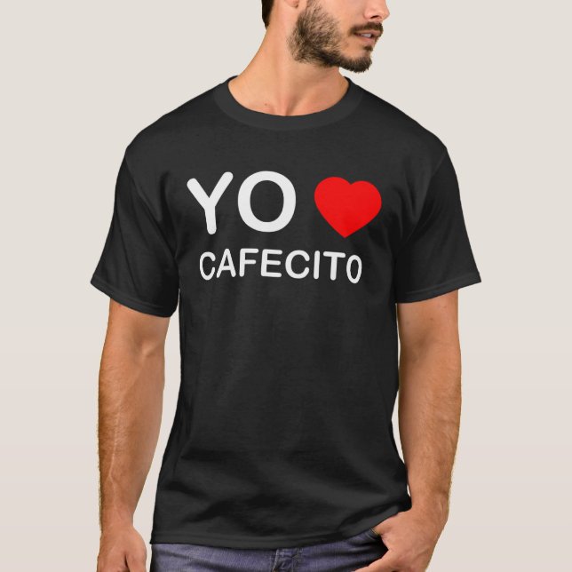 Camiseta Yo Love Cafecito (Frente)