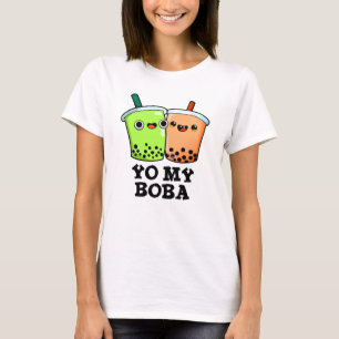 Camiseta Yo Meu Boba Cute Boba Tea Pun