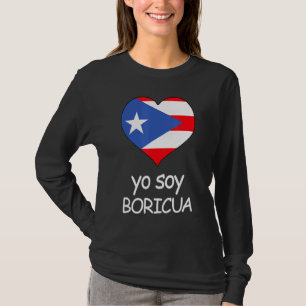 Camiseta Yo Soy Boricua I Am Puerto Rico Flag