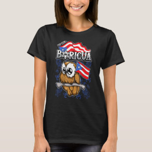 Camiseta Yo Soy Boricua Puerto Rico Owl
