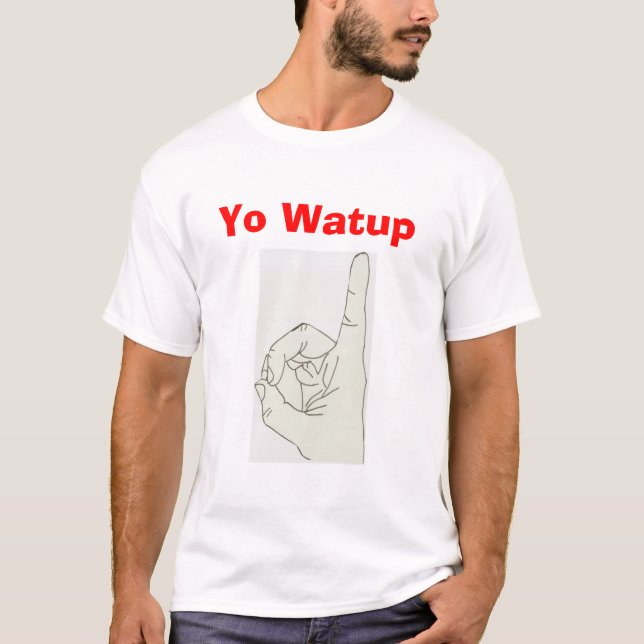 Camiseta yo Watup (Frente)