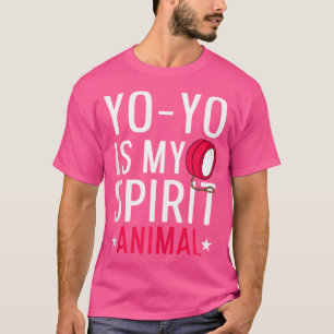 Camiseta Yo-Yo É o Meu Animal Espiritual Yoyo Malabarismo Y
