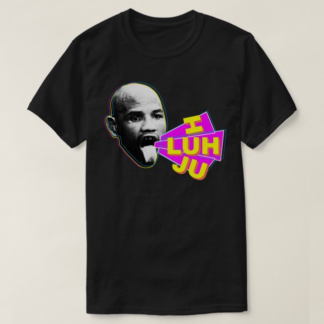 Camiseta Yoel Romero I LUH JU Classic T Shirt (Frente do Design)