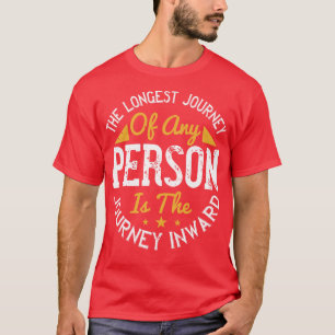 Camiseta Yoga A Jornada Mais Longa É A Viagem Para Dentro 1