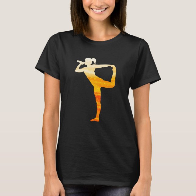 Camiseta Yoga And Beer On St Patricks Day (Frente)