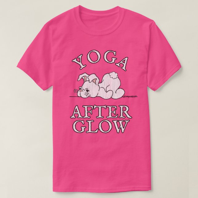 CAMISETA YOGA APÓS O FLUXO (Frente do Design)