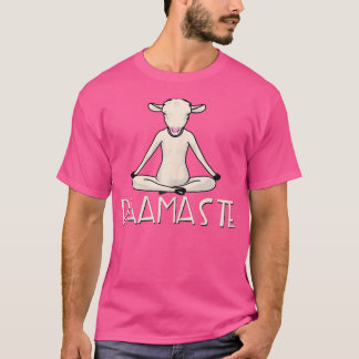 Camiseta Yoga Baamaste Engraçado Ioga No Lotus Pose Yoga S