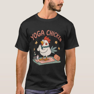 Camiseta Yoga Chicken