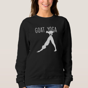 Camiseta Yoga de Cabra Feminino  Pose de Yoga de Cabra