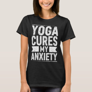 Camiseta Yoga de Mindfulness Cura a Minha Prática de Medita
