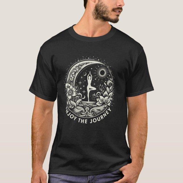 Camiseta Yoga Desfrute a Jornada (Frente)
