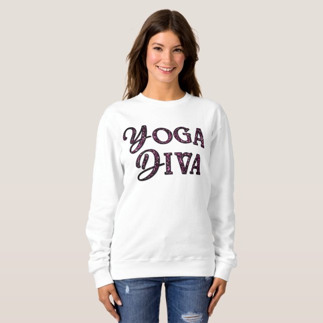 CAMISETA YOGA DIVA (Frente Completa)