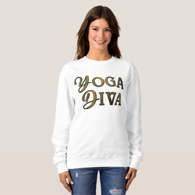 CAMISETA YOGA DIVA (Frente Completa)