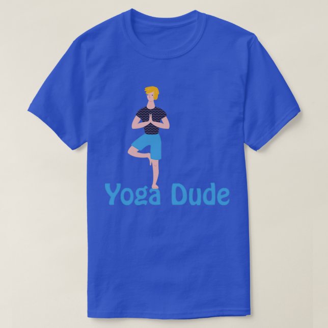 Camiseta Yoga Dude 1 (Frente do Design)