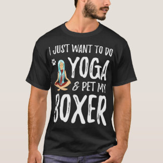 Camiseta Yoga e Boxer para Cachorros Engraçados Mamãe Dotad