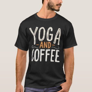 Camiseta Yoga e Café