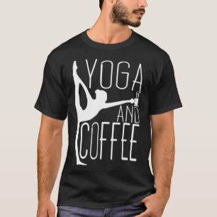 Camiseta Yoga e Café T 2 vão para a mochila