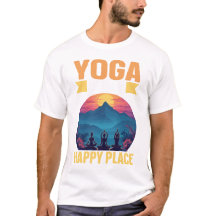 Yoga é o meu lugar feliz