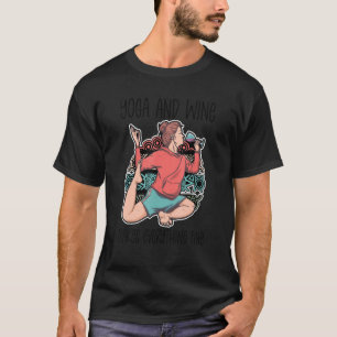 Camiseta Yoga E Vinho Fazem Tudo Bela Provando De Vinho