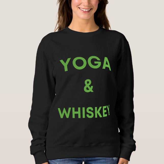Camiseta Yoga E Whiskey (Frente)