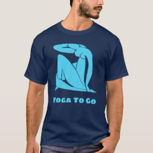 Camiseta Yoga, edite adicionar texto, personalize