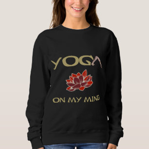 Camiseta Yoga em minha mente é essencial