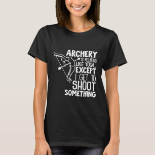 Camiseta Yoga, Engraçado, Arco de Arrancas Mulheres