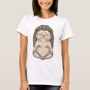 Camiseta Yoga Fitness Meditação deouriço-cache