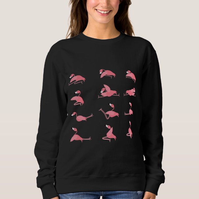 Camiseta Yoga Flamingo (Frente)