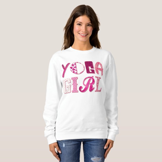 CAMISETA YOGA GIRL (Frente Completa)