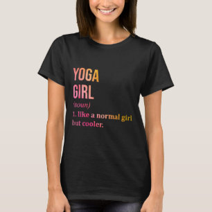 Camiseta Yoga Girl Cote Em Aquarela