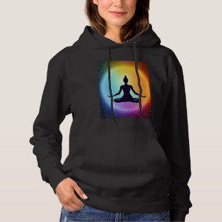 Camiseta Yoga Girl Female Sun Salutation Meditation Chakra